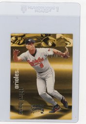1999 Fleer Skybox Thunder Cal Ripken Jr. Baseball Card