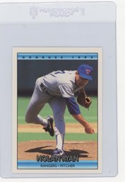 1992 Donruss Nolan Ryan Baseball Card
