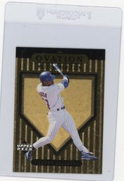 1999 Upper Deck Ovation Sammy Sosa Major Production Baseball Card