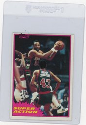 1981 Topps Bob Lanier Super Action Basketball Card