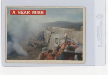 1956 Topps Davy Crockett Orange Back A Near Miss Card