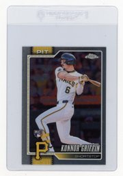 2026 Topps Chrome Konnor Griffin Baseball Rookie Card