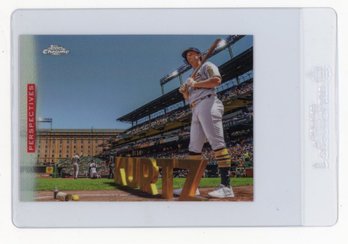 2026 Topps Chrome Nick Kurtz Perspectives Refractor Baseball Card