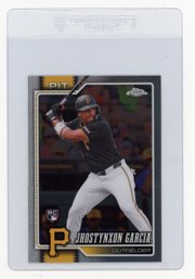 2026 Topps Chrome Jhostynxon Garcia Baseball Rookie Card