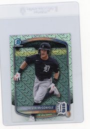 2026 Bowman Draft Mega Box Kevin McGonigle Chrome Refractor Baseball Rookie Card