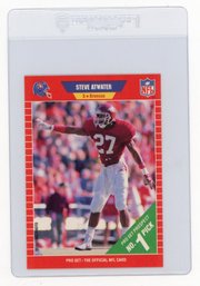 1989 Pro Set Steve Atwater Football Rookie Card