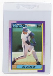 1990 Topps Bo Jackson Baseball Card