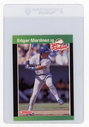1989 Donruss The Rookies Edgar Martinez Baseball Rookie Card