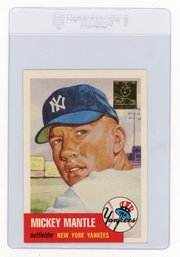 1996 Topps Mickey Mantle Commerative 1953 Baseball Card