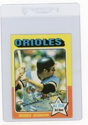 1975 Topps Brooks Robinson Baseball Card