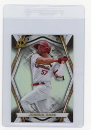 2022 Bowman Chrome Joshua Baez Bowman Invicta Refractor Baseball Rookie Card