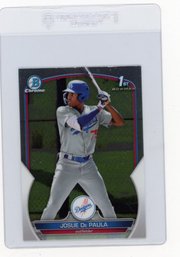 2023 Bowman Chrome Josue De Paula Baseball Rookie Card