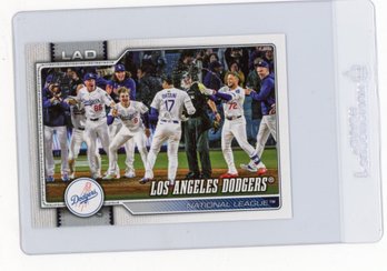 2026 Topps Los Angeles Dodgers Shohei Ohtani Baseball Card