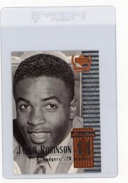1999 Upper Deck Century Legends Jackie Robinson Baseball Card