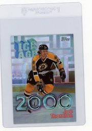 1998 Topps Joe Thornton Ice Age 2000 Hockey Card