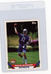 1993 Topps Drew Bledsoe Football Rookie Card