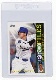 2026 Topps Shohei Ohtani Topps ProFiles Baseball Card
