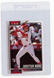 2026 Topps Christian Moore Baseball Rookie Card