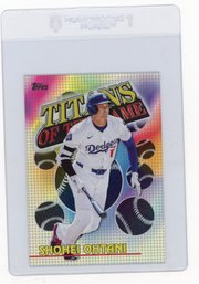 2026 Topps Shohei Ohtani Titans Of The Game Baseball Card