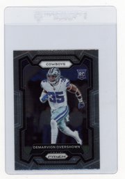 2023 Panini Prizm Demarvion Overshown Football Rookie Card