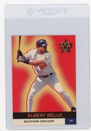 2000 Pacific Vangaurd Albert Belle Holographic Gold AL Baseball Card #'d To 199