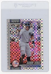 2026 Topps Chrome Aaron Judge XFractor Refractor Baseball Card