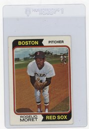 1974 Topps Rogelio Moret Baseball Card