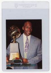 1993 Topps Stadium Club Members Only Michael Jordan Basketball Card
