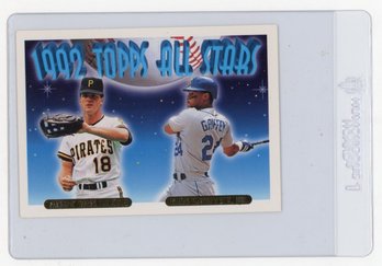 1993 Topps Gold Andy Van Slyke Ken Griffey Jr. Topps All Stars Baseball Card
