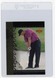 2001 Upper Deck Tiger Woods Tiger's Tales Golf Rookie Card