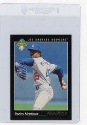 1993 Score Pinnacle Pedro Martinez Baseball Rookie Card