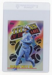 2026 Topps Bobby Witt Jr. Titans Of The Game Baseball Card