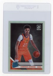 2019 Panini Donruss Optic Cameron Johnson Rated Rookie Holo Prizm Basketball Rookie Card