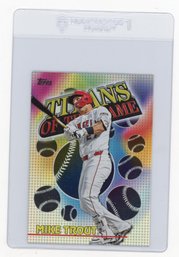 2026 Topps Mike Trout Titans Of The Game Baseball Card