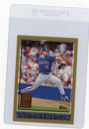 1998 Topps Roger Clemens Minted In Cooperstown Baseball Card