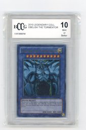 2010 Yu-gi-oh! Legendary Collection Obelisk The Tormentor LE Yu-gi-oh! Card Graded BCCG Gem Mint 10