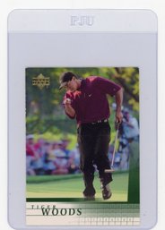 Tiger Woods Rookie Card 2001 Upper Deck Golf Card