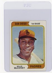 1974 Topps Willie McCovey Baseball Card