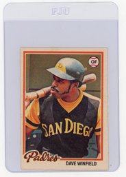 1978 O-pee-chee Dave Winfield Baseball Card