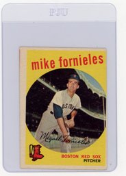 1959 Topps Mike Fornieles Baseball Card