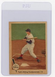 1959 Fleer Ted's Hitting Fundamentals #2 Baseball Card