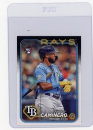 Junior Caminero Rookie Card 2024 Topps Update Baseball Card