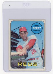 1969 Topps Tony Perez Baseball Card
