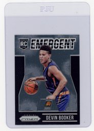 Devin Booker Rookie Card 2015 Panini Prizm Emergent Basketball Card