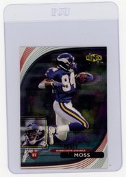 1999 Upper Deck UD Ionix Randy Moss Football Card