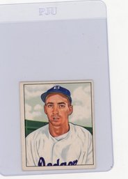 1950 Bowman Billy Cox Baseball Card