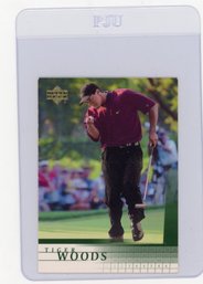 Tiger Woods Rookie Card 2001 Upper Deck Golf Card