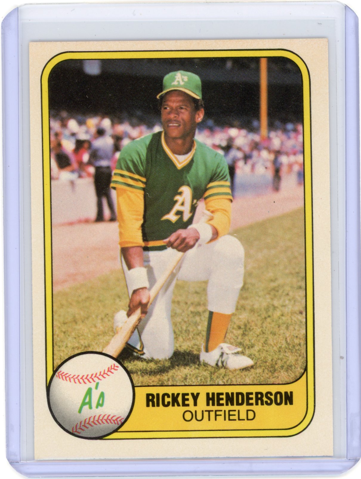 rickey henderson rare baseball cards 1987 Topps Mini Leaders Card #64 : Collectibles & Fine Art PSA 10 1980 Topps Rickey