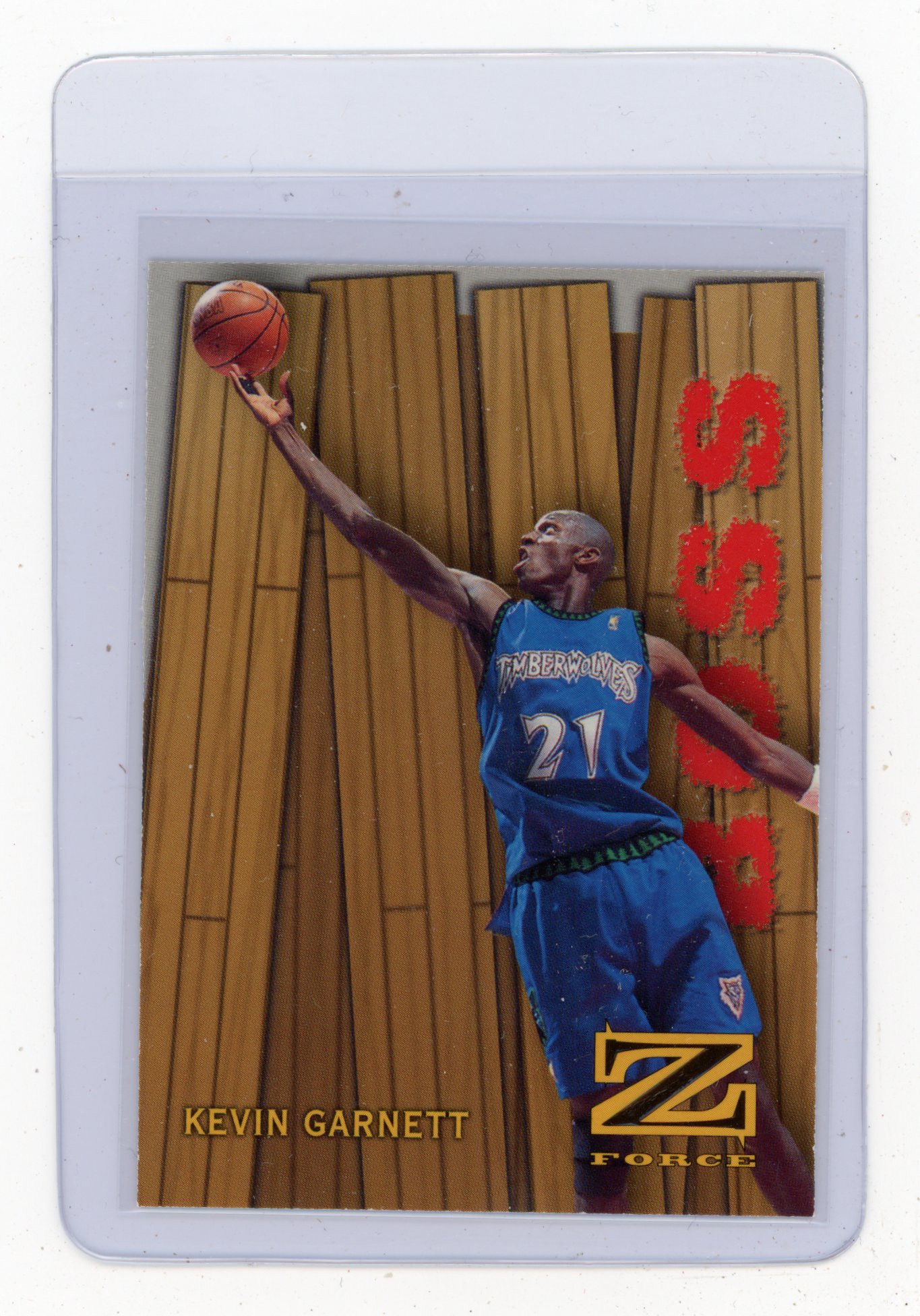NBAカード KEVIN GARNETT AUTO SKYBOX 1997 Skybox Kevin Garnett Z 