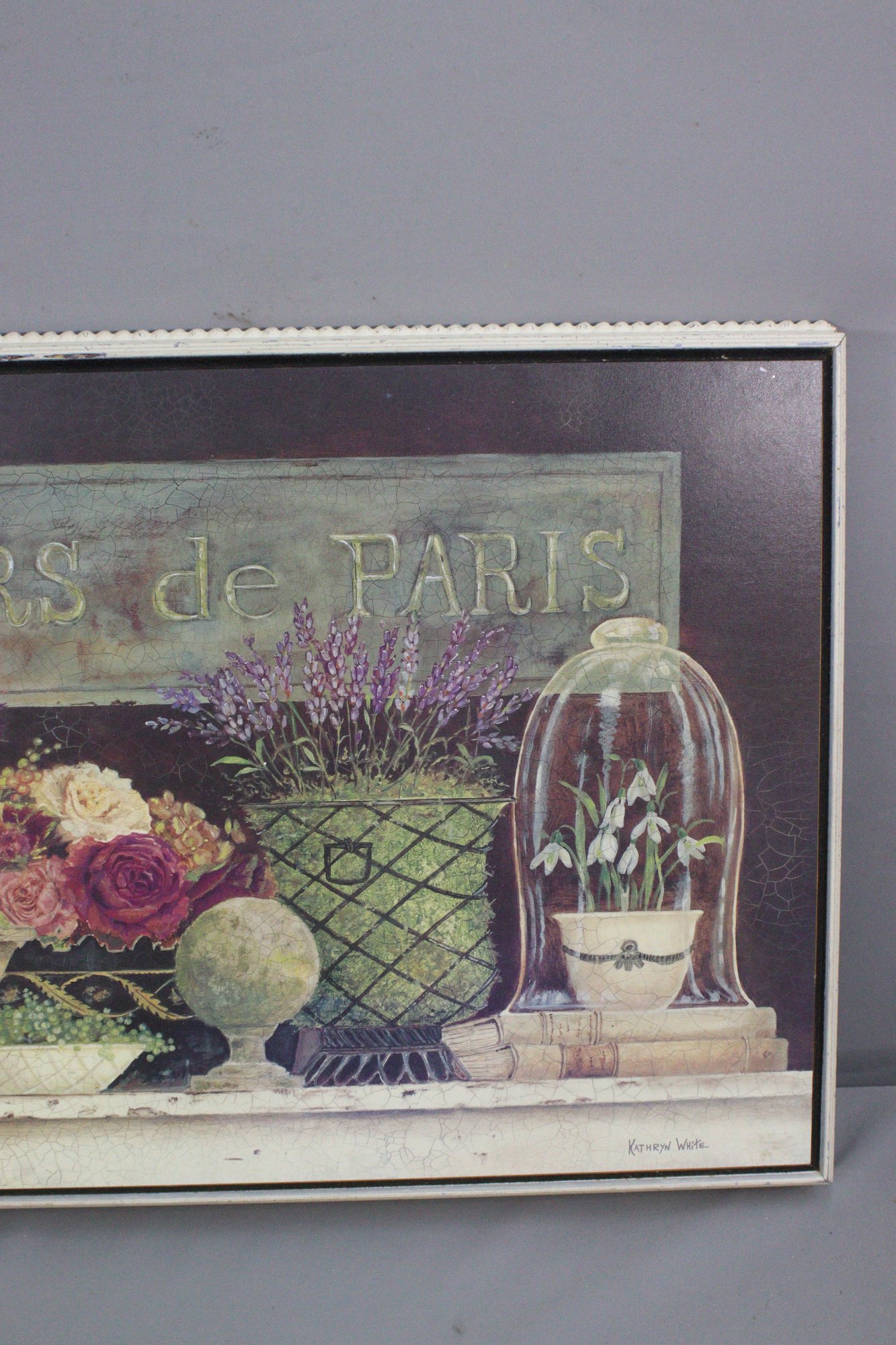 KATHRYN WHITE作の絵画 Kathryn White Silver Penciled Wyandotte